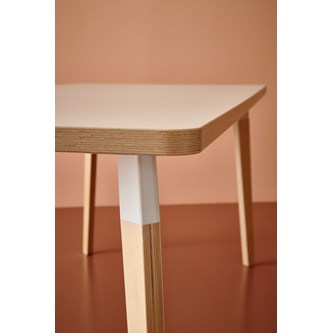 Bord Grow HT 120x80 cm hvit mansjett