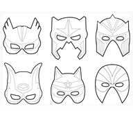 Papirmasker superhelter
