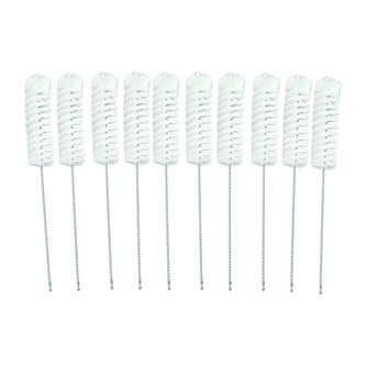 Reagensrørbørste 230x19 mm 10 stk