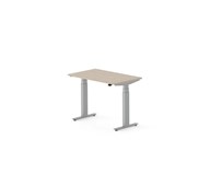 Skrivebord Work FSC BX T-E 100x60 cm sølvfarget stativ