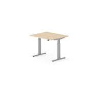 Skrivebord Chat FSC BX 100x80 cm sølv