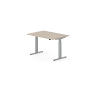 Skrivebord Work FSC BX T-E 120x80 cm sølvfarget stativ