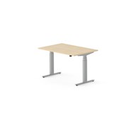 Skrivebord Chat FSC 120x80 cm sølv