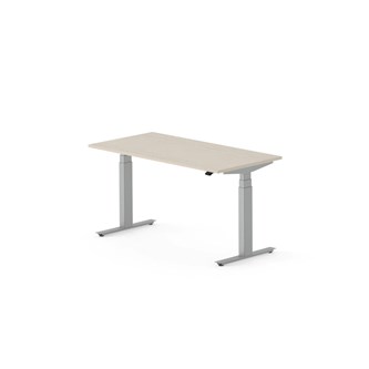 Skrivebord Work FSC BX T-E 140x70 cm sølvfarget stativ