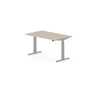 Skrivebord Work FSC BX T-E 140x80 cm sølvfarget stativ