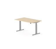 Skrivebord Chat FSC 140x80 cm sølv