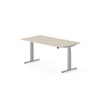 Skrivebord Work FSC BX T-E 160x80 cm sølvfarget stativ