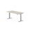 Skrivebord Work FSC BX T-E 160x80 cm sølvfarget stativ