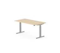 Skrivebord Chat FSC 160x80 cm sølv