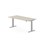 Skrivebord Work FSC BX T-E 180x80 cm sølvfarget stativ
