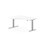 Skrivebord Work FSC BX HT venstre 160x120 cm sølv