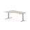 Skrivebord Work FSC BX T-E venstre 180x120 cm sølvfarget stativ