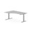 Skrivebord Work FSC BX HT venstre 180x120 cm sølv