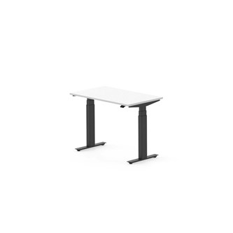 Skrivebord Work FSC BX HT 100x60 cm svart