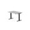 Skrivebord Work FSC BX HT 120x80 cm svart