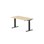 Skrivebord Work FSC BX HT 140x70 cm svart