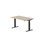 Skrivebord Work FSC BX HT 140x80 cm svart
