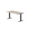 Skrivebord Work FSC BX HT 160x80 cm svart