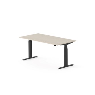 Skrivebord Work FSC BX T-E 160x80 cm svart stativ