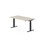 Skrivebord Work FSC BX T-E 160x80 cm svart stativ