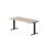 Skrivebord Work FSC BX HT 180x80 cm svart