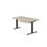 Skrivebord Work FSC BX HT høyre 160x120 cm svart