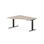 Skrivebord Work FSC BX HT venstre 160x120 cm svart
