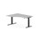 Skrivebord Work FSC BX HT venstre 160x120 cm svart