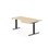 Skrivebord Work FSC BX HT høyre 180x120 cm svart