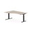 Skrivebord Work FSC BX HT venstre 180x120 cm svart