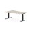 Skrivebord Work FSC BX T-E venstre 180x120 cm svart stativ