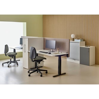 Skrivebord Chat FSC 140x80 cm svart