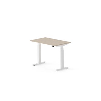 Skrivebord Work FSC BX HT 100x60 cm hvitt
