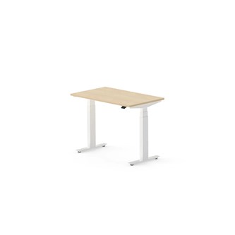 Skrivebord Work FSC BX HT 100x60 cm hvitt