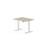 Skrivebord Work FSC BX HT 100x80 cm hvitt