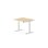 Skrivebord Work FSC BX HT 100x80 cm hvitt