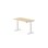 Skrivebord Chat FSC 120x60 cm hvitt