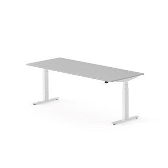 Skrivebord Work FSC BX HT 200x80 cm hvitt
