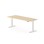 Skrivebord Work FSC BX HT 200x80 cm hvitt