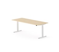 Skrivebord Chat FSC BX 200x80 cm hvitt