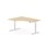 Skrivebord Chat FSC BX venstre 160x120 cm hvitt