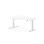Skrivebord Chat FSC BX venstre 160x120 cm hvitt
