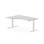 Skrivebord Work FSC BX HT venstre 180x120 cm hvitt