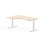 Skrivebord Work FSC BX HT venstre 180x120 cm hvitt