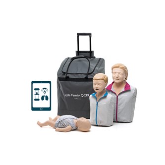 Livredningsdukker Little Family QCRP, lys
