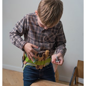 Dantoy snekkerbelte med lekeverktøy