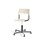 Stol Como FSC gas 38-51 cm Alu glidefot medium sete svart