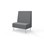 Modulsofa Liner 100 smulespalte