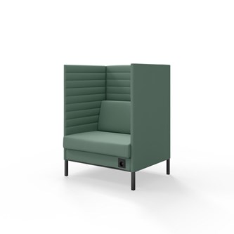 Sofa Platinum Highback Charge 1,5-seter H128