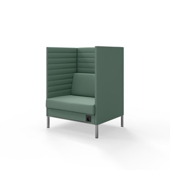Sofa Platinum Highback Charge 1,5-seter H128